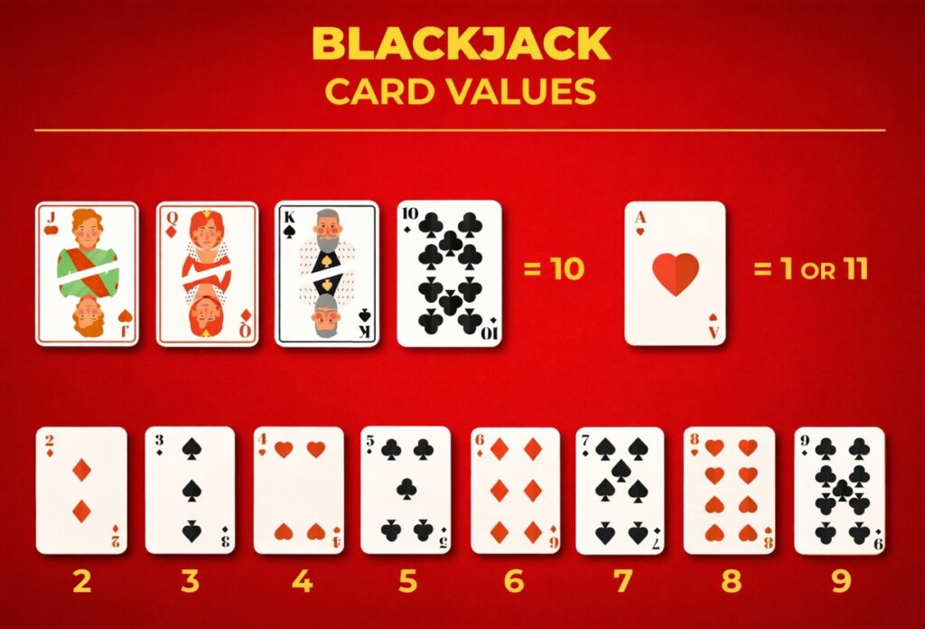 Blackjack Card Values Explained